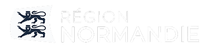 Logo Région Normandie Blanc