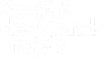 Logo Société des Grands Projets blanc