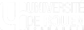 Logo Université Rouen Normandie Blanc