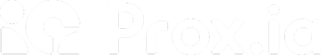 Prox.IA Logo Blanc