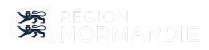 Logo Région Normandie Blanc